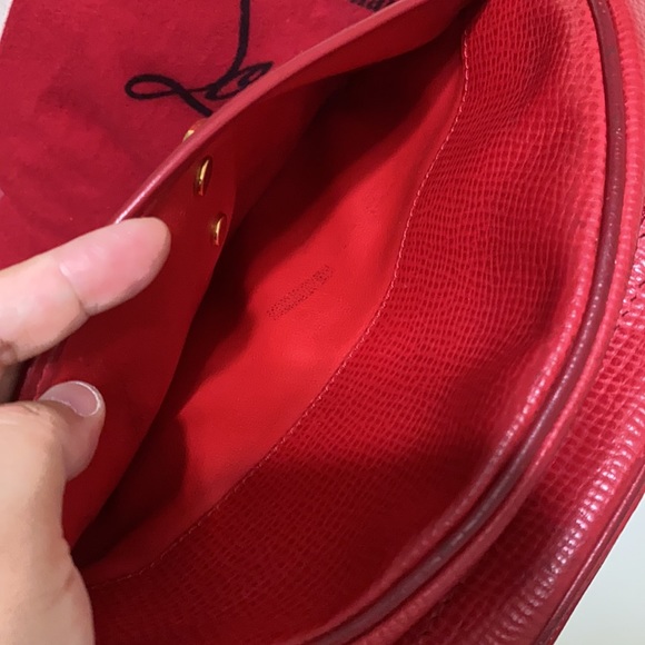 🖤VTG💕Christian Dior red bag - Picture 13 of 17